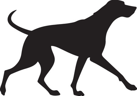 Labrador Retriever.Vector illustration ready for vinyl cutting.のイラスト素材
