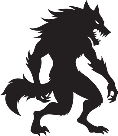Heraldic Wolf.Vector illustration ready for vinyl cutting.\""のイラスト素材