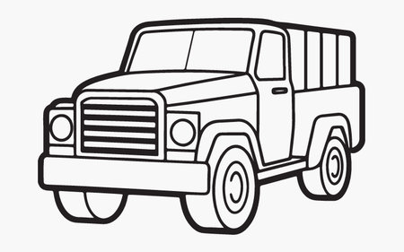 Off-road car isolated on a white background. Vector illustration.のイラスト素材