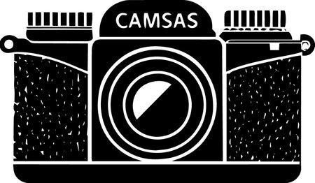 Camera Icon Isolated on White Background. Vector Illustration EPS10のイラスト素材