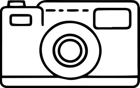 Camera icon isolated on white background. Vector Illustration. Eps 10のイラスト素材