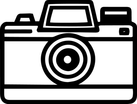 Camera icon isolated on white background. Vector Illustration. Eps 10のイラスト素材