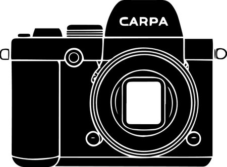 Camera icon isolated on white background. Vector Illustration. EPS10のイラスト素材
