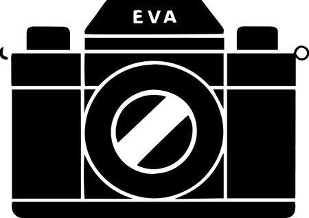 Camera icon isolated on white background. Vector illustration. Eps 10.のイラスト素材