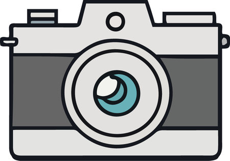 This is an illustration of a camera.  This image is perfect for your next design.のイラスト素材