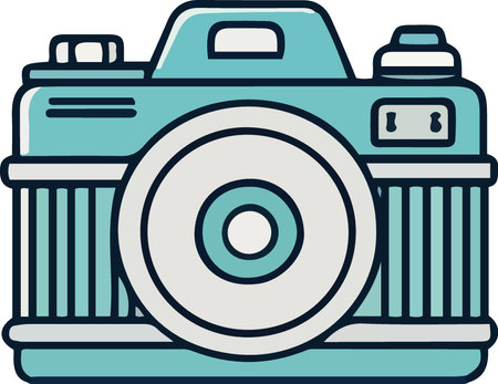 A camera is a device used to capture images, images and images.のイラスト素材