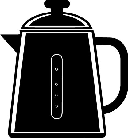 Illustration of a tea kettle isolated on a white background done in retro style.のイラスト素材