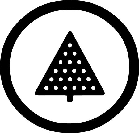 Vector Black Triangle Icon Sign Icon Vector Illustration For Personal And Commercial Use... Clean Look Trendy Icon...のイラスト素材