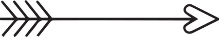 Arrow icon isolated on white background. Pointer symbol. Vector illustration
