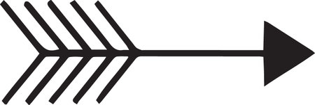 Arrow icon isolated on white background. Pointer symbol. Vector Illustration