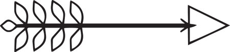 Arrow icon isolated on white background. Vector illustration. Eps 10.