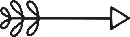 Arrow icon isolated on white background. Vector illustration. Eps 10.