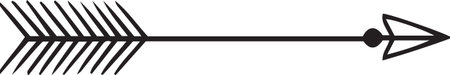 Arrow Icon Isolated on White Background. Vector Illustration.