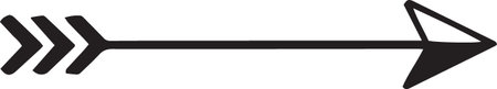 Arrow icon isolated on white background. Vector illustration. Eps 10.