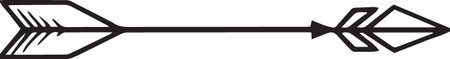 Vector image of an arrow on a white background. Eps 10.