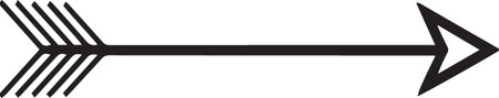 Arrow icon isolated on white background. Vector illustration. Eps 10.