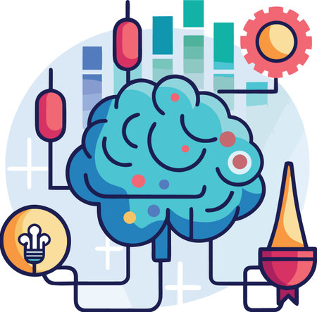 The intersection of artificial intelligence financial markets and cognitive processing visualized