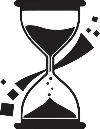 Hourglass Time Money Sand Timer Finance Vector