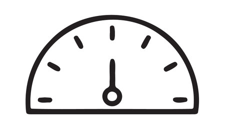 Simple circular dial or gauge for status and performance monitoring
