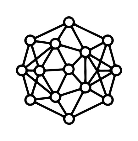 Geometric network circle for connectivity and system design