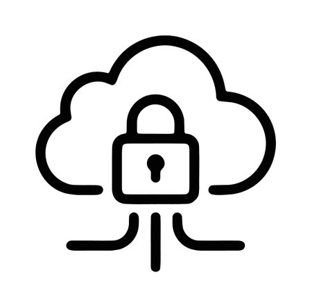 Cloud network security infrastructure with protected data flow