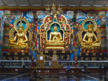 Buddhist Tibetan Templeの写真素材