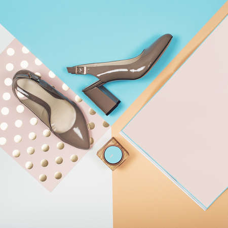 Stylish Trendy heelsの写真素材
