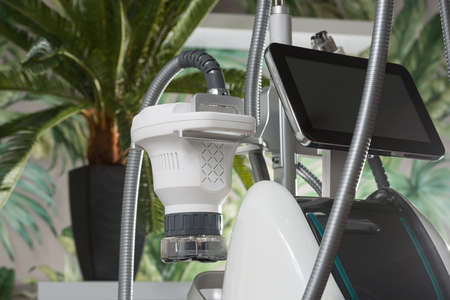 modern device for vacuum roller massage. Vacuum roller systems