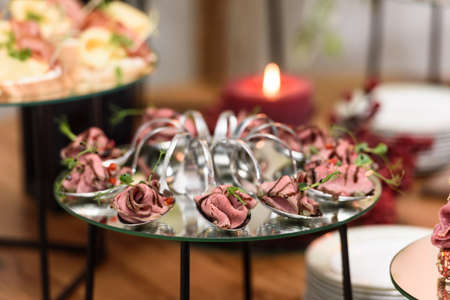 originally served carpaccio. Carpaccio is a dish of raw meat, thinly sliced or pounded thin and...