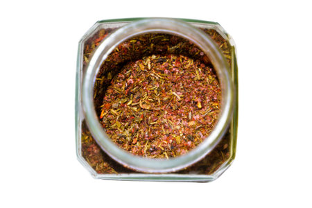 Dry seasoning for making brine sauce. isolated photoの写真素材