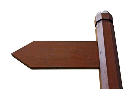 Direction Sign board with Clipping path