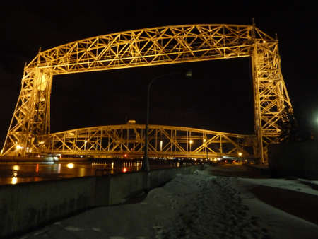 lift bridgeの写真素材