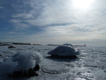 Icy Rocks