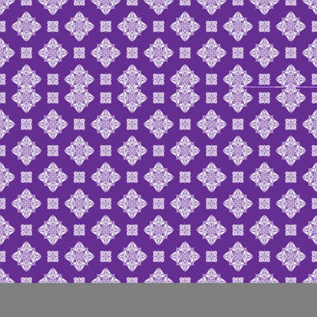 Purple textile pattern.