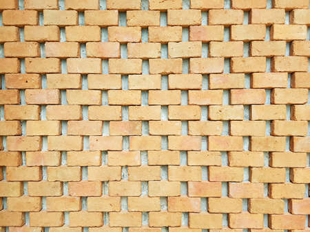 brick block wall texture pattern with space , brick backgroundの写真素材