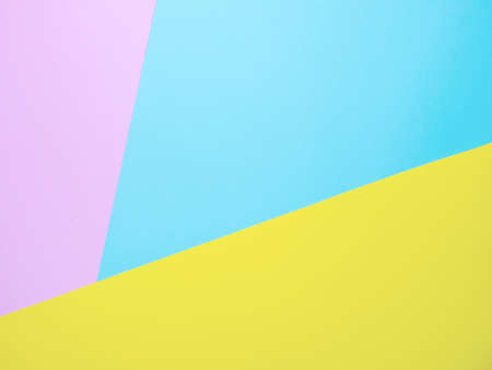 multi color background from paper of three different colors