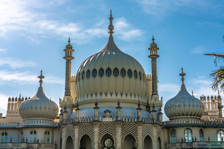 BRIGHTON, UNITED KINGDOM - JULY 24: This is the architecture of the Royal Pavilion aa popular travel destination on July 24, 2019 in Brightonのeditorial素材