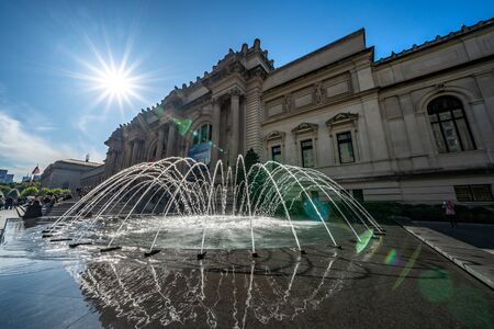 NEW YORK, USA - OCTOBER 15: This is the Museum of Modern Art, a popular travel destination on 5th Avenue on October 15, 2019 in New Yorkのeditorial素材