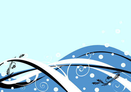 Beautiful vector background with different elements.のイラスト素材