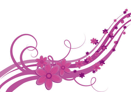 Beautiful vector background with different elements.のイラスト素材