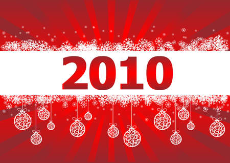 Constellation of the new 2010. Vectorのイラスト素材