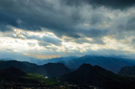 Qinghai grasslandの写真素材