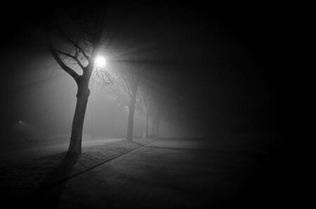 Foggy street