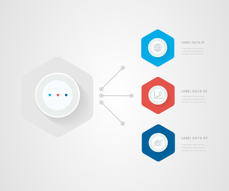 Infographic Design Elements for Your Business Vector Illustration. EPS10のイラスト素材