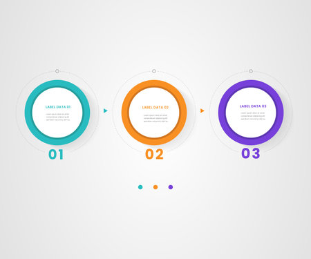 Infographic Design Elements for Your Business Vector Illustration. EPS10のイラスト素材