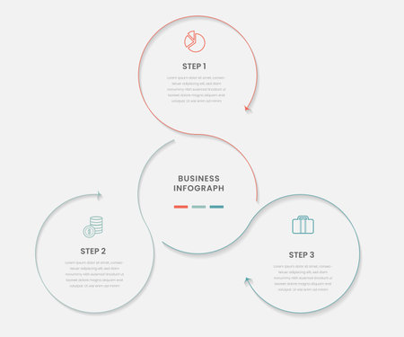 Infographic design template with place for your data. Vector illustration.のイラスト素材