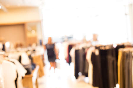 shop blurred backgroundの写真素材