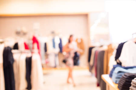 shop blurred backgroundの写真素材