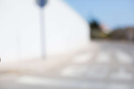 street urban blurred backgroundの写真素材