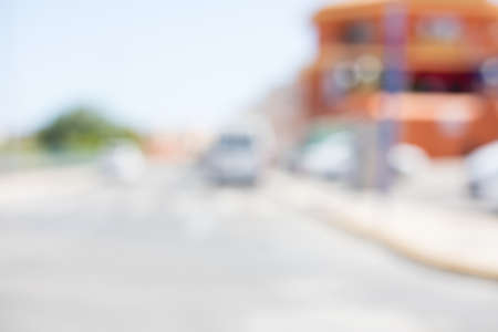 street urban blurred backgroundの写真素材